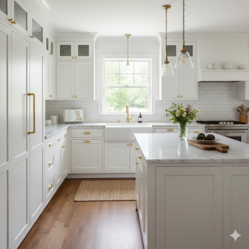 White Kitchen Cabinets
